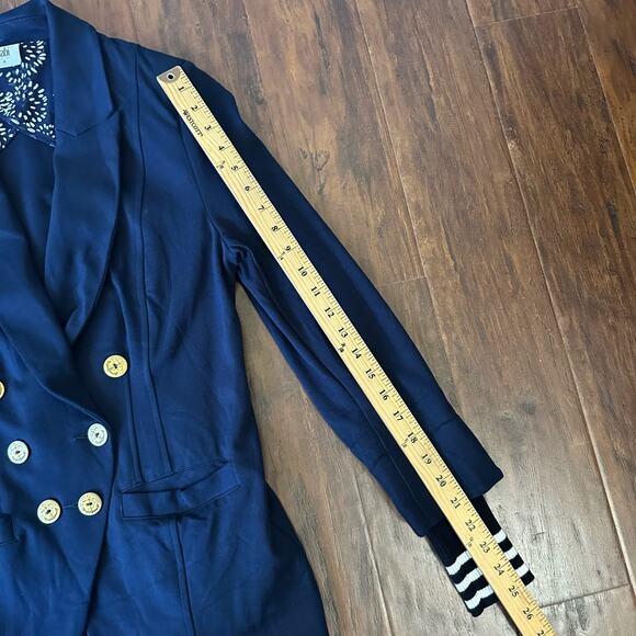 CABI Grand Slam Blazer Jacket Navy Blue Double Breasted Preppy - Picture 13 of 13